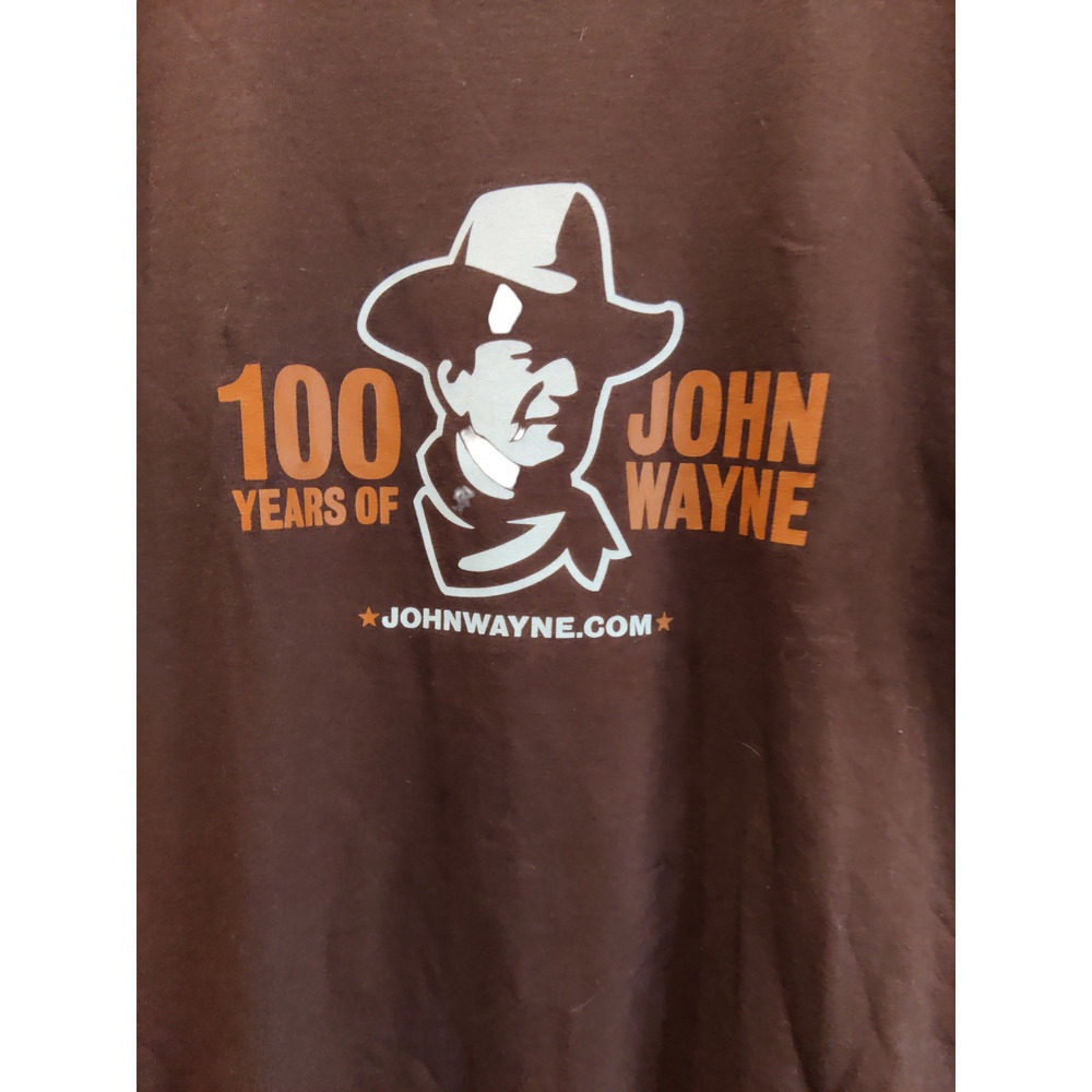 Anvil 100 Years of John Wayne Shirt Size L #1207 - Picture 2 of 4